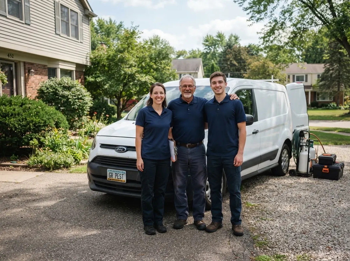 The ShieldPeak Pest Services team, pest control sevice in Grand Rapids, MI